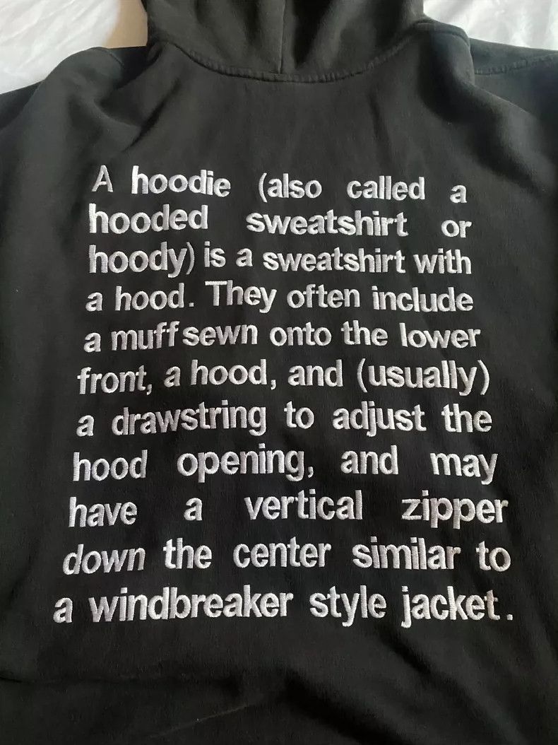Vetements Vetements Embroidered Hoodie Sweatshirt Limited Edition Size US S / EU 44-46 / 1 - 2 Thumbnail