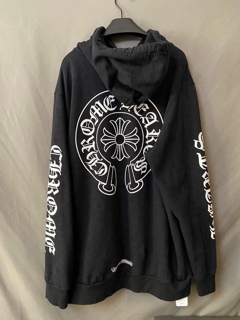 Chrome Hearts Chrome Hearts Logo Print Hoodie Sweatshirt Size US L / EU 52-54 / 3 - 2 Thumbnail