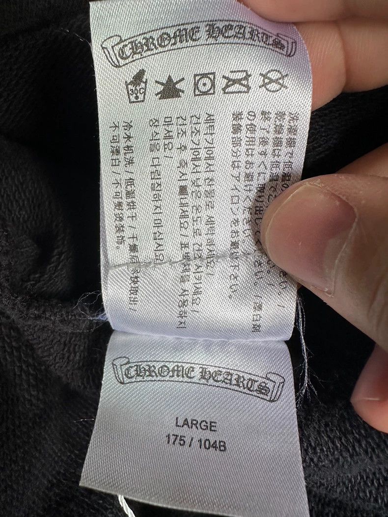 Chrome Hearts Chrome Hearts Logo Print Hoodie Sweatshirt Size US L / EU 52-54 / 3 - 7 Thumbnail
