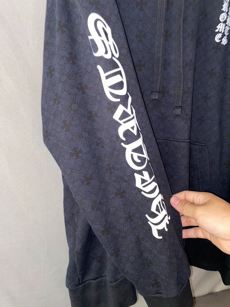 Chrome Hearts Chrome Hearts Logo Print Hoodie Sweatshirt Size US L / EU 52-54 / 3 - 4 Thumbnail
