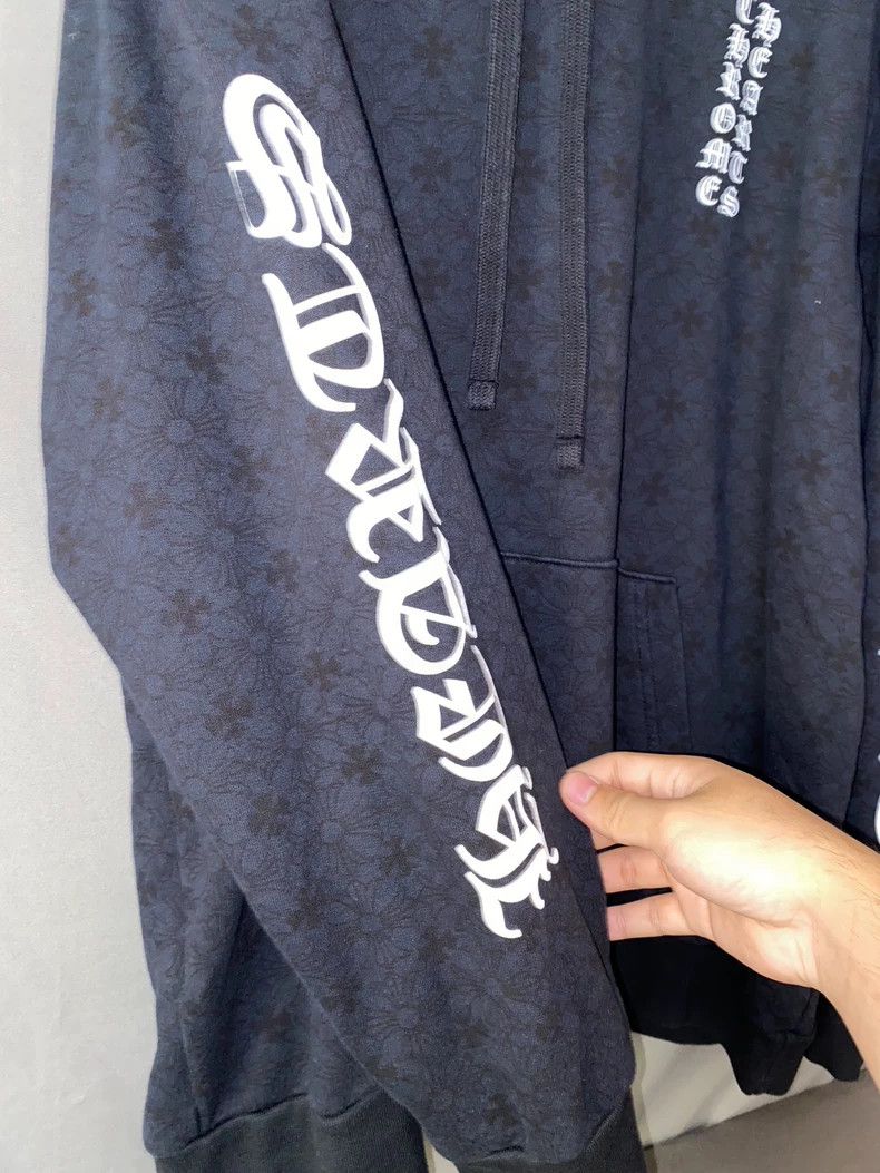 Chrome Hearts Chrome Hearts Logo Print Hoodie Sweatshirt Size US L / EU 52-54 / 3 - 5 Thumbnail
