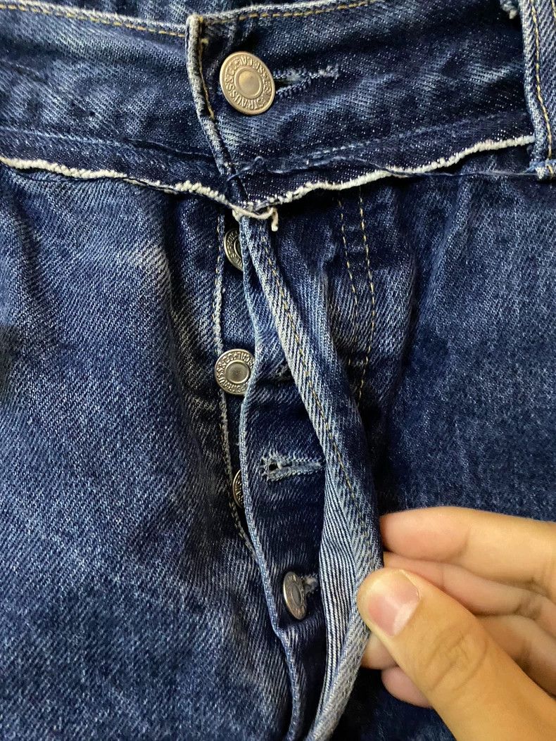 Vetements Vetements Deconstructed Patchwork Denim Pants Size L Size US 34 / EU 50 - 3 Thumbnail