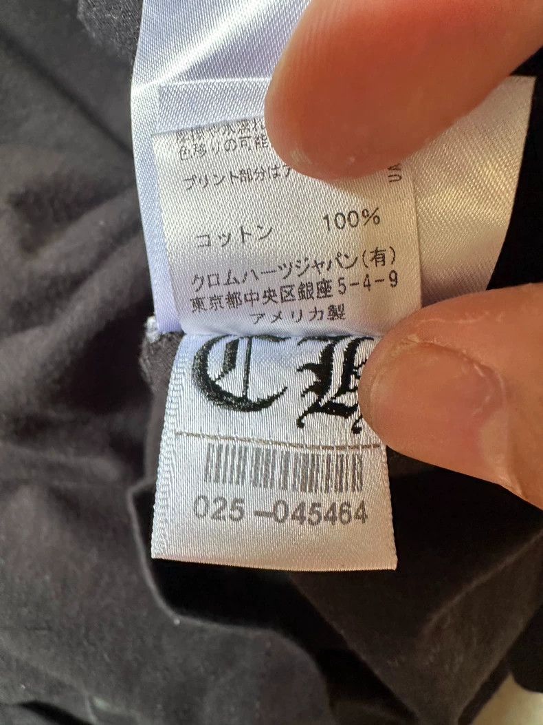 Chrome Hearts Long Sleeve Black Shirt