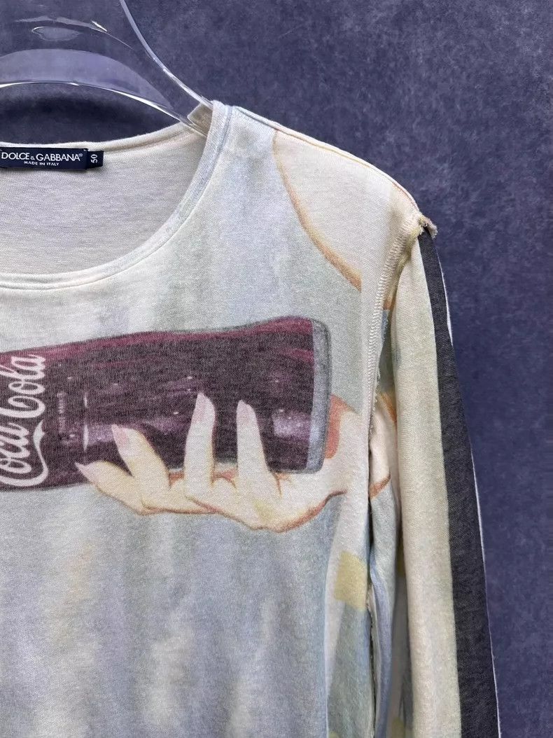 Dolce & Gabbana Dolce & Gabbana Vintage Long Sleeve T-Shirt Size US L / EU 52-54 / 3 - 5 Thumbnail