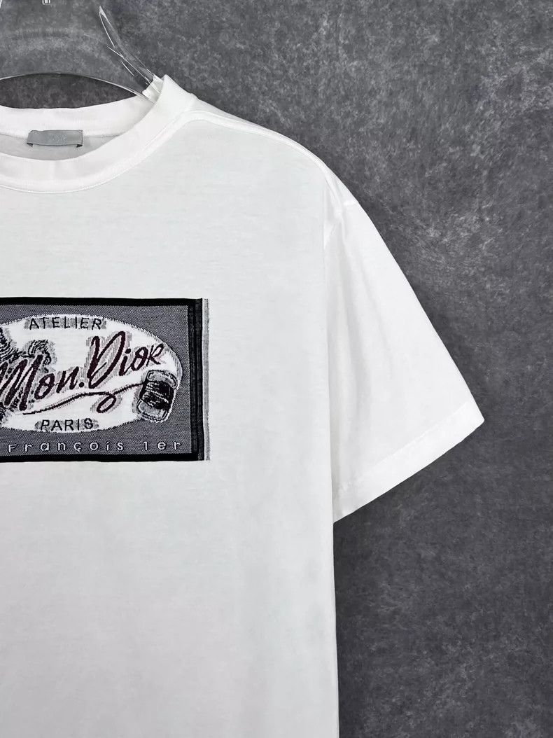 Dior Dior White Casual Short Sleeve T-Shirt Size US L / EU 52-54 / 3 - 5 Thumbnail
