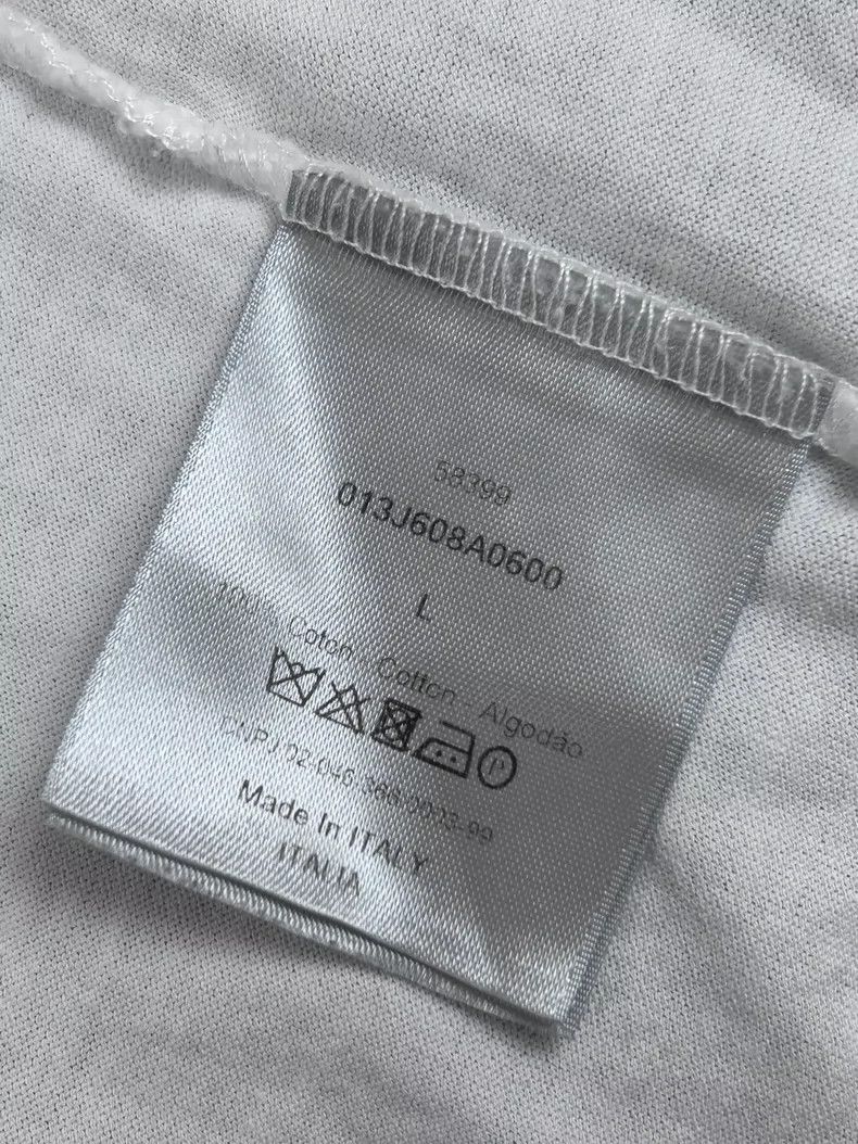 Dior Dior White Casual Short Sleeve T-Shirt Size US L / EU 52-54 / 3 - 9 Thumbnail