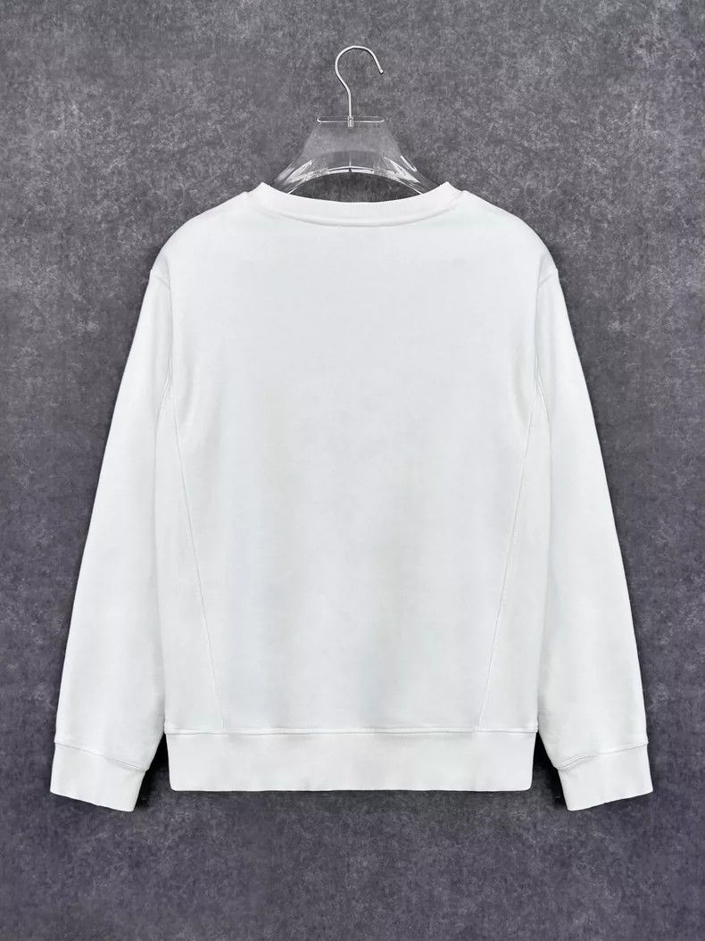 Dior DIOR White Casual Long Sleeve Sweatshirt for Men Size US S / EU 44-46 / 1 - 2 Thumbnail