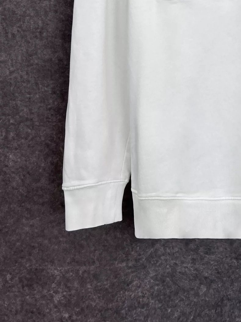 Burberry Burberry White Hooded Sweatshirt with Pocket Size US S / EU 44-46 / 1 - 4 Thumbnail