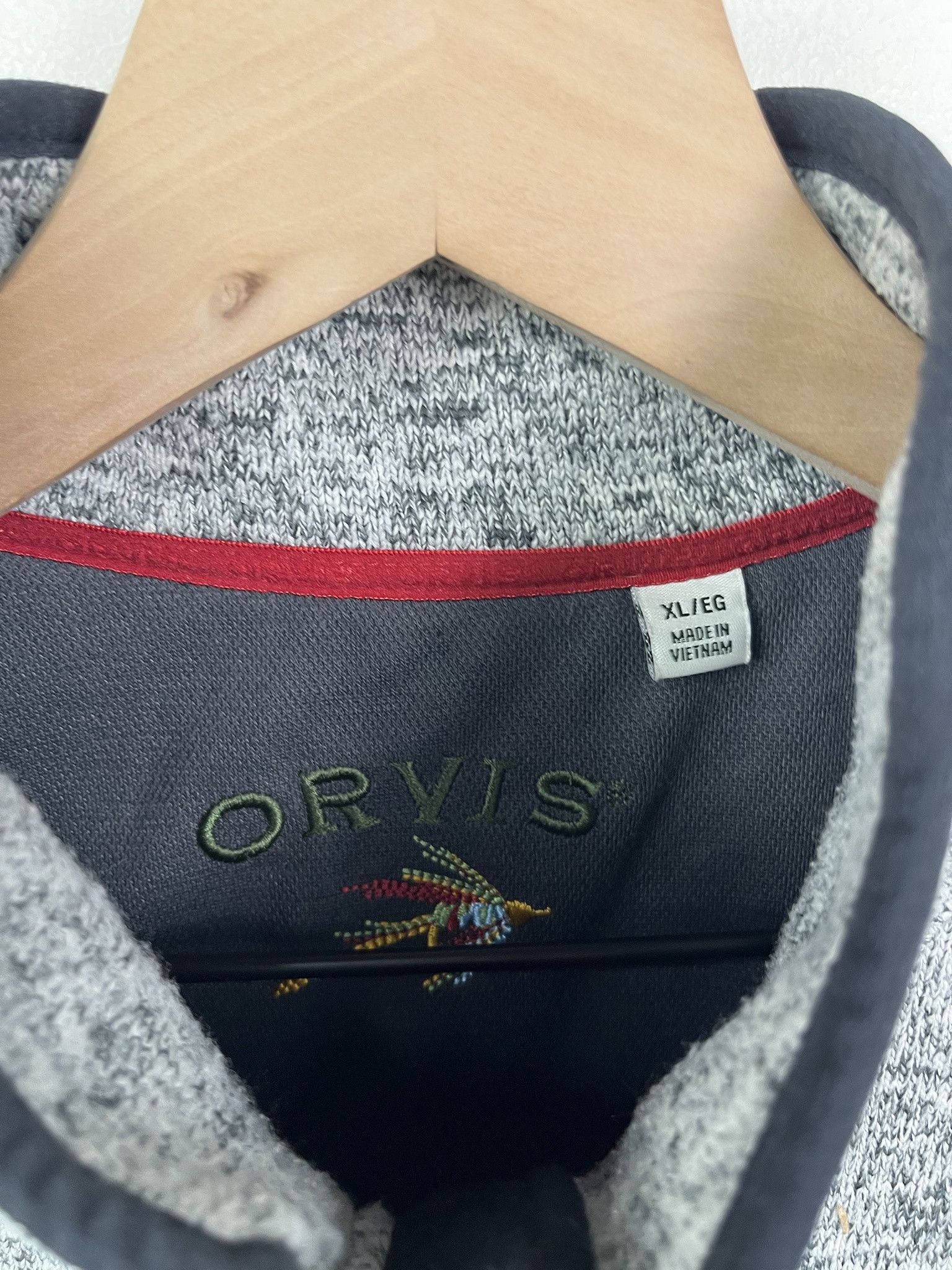 Orvis Vintage Y2K Orvis Heather Gray Bettter Sweater Vest Size XL Size US XL / EU 56 / 4 - 3 Thumbnail