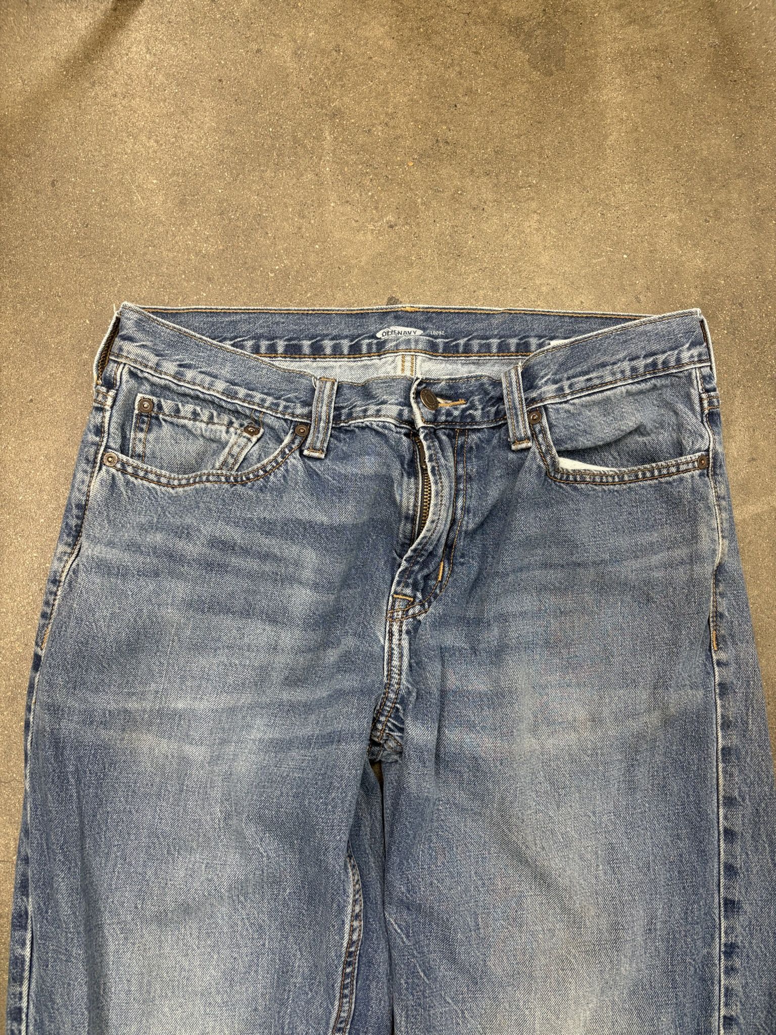 Wrangler Vintage Blue Denim Old Navy Jeans Size US 31 - 3 Thumbnail