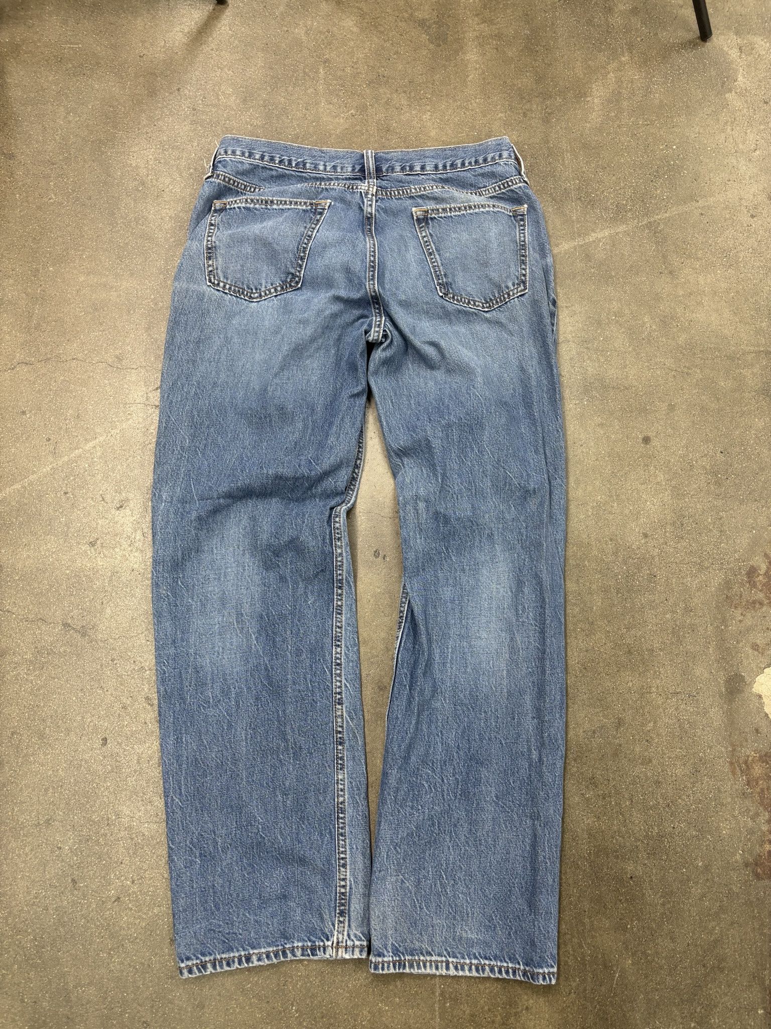 Wrangler Vintage Blue Denim Old Navy Jeans Size US 31 - 5 Thumbnail