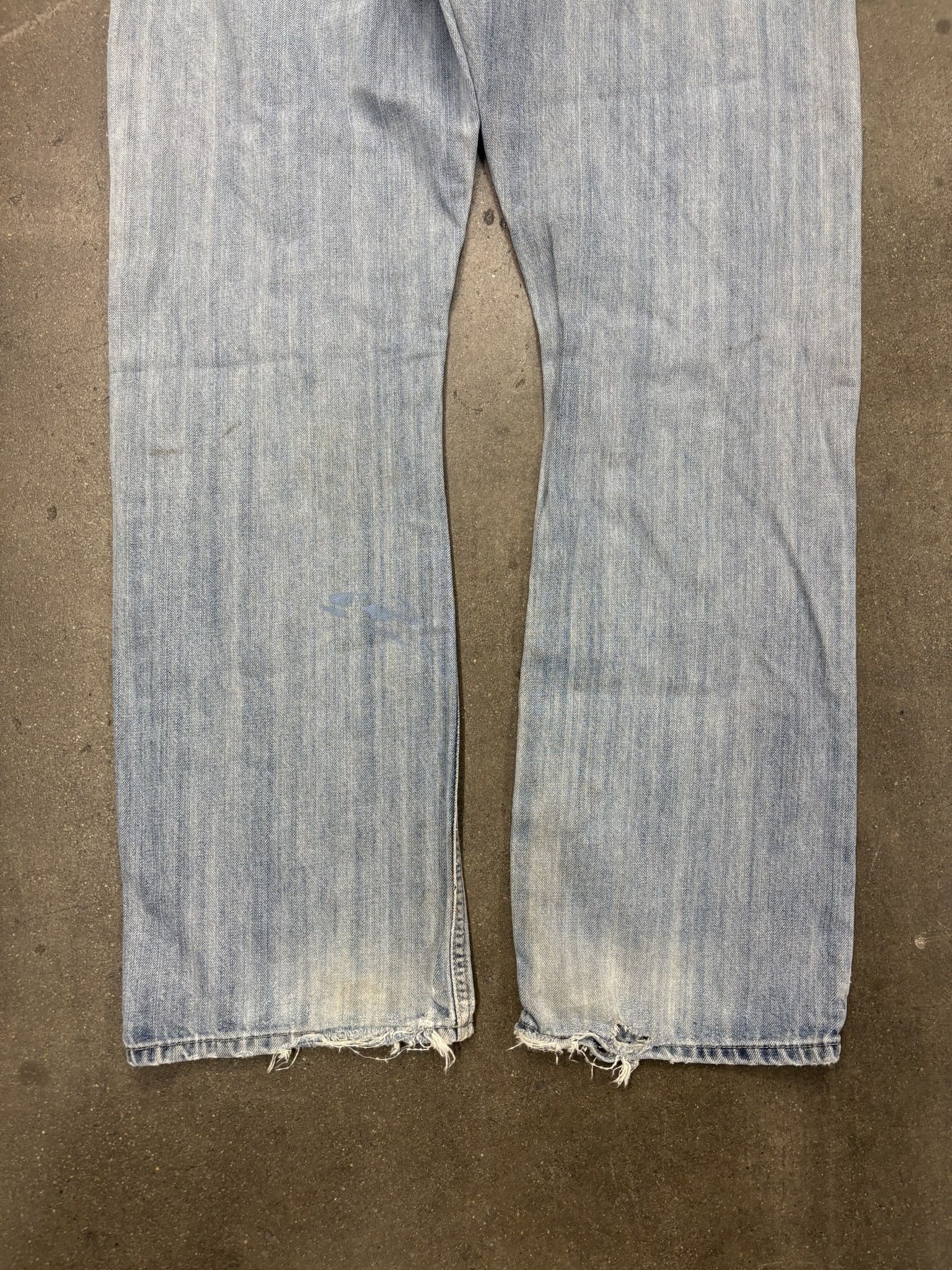 Wrangler Vintage Light Wash Denim Wrangler Jeans Co Jeans Size US 35 - 6 Thumbnail