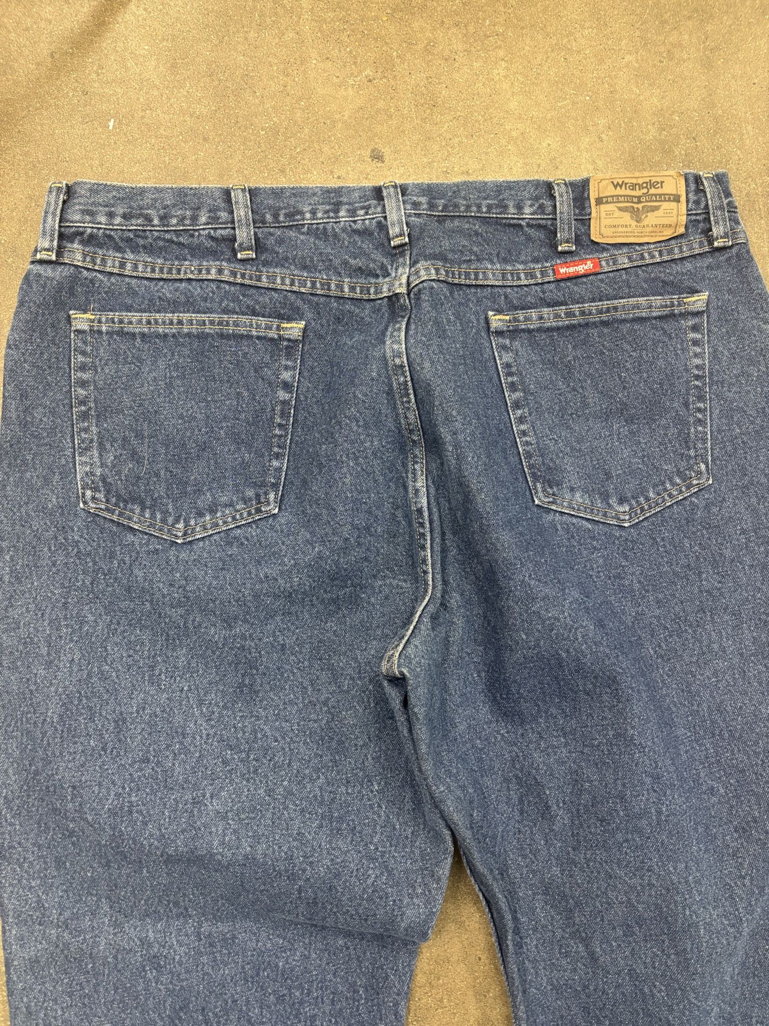 Wrangler Vintage Blue Denim Wrangler Jeans Co Jeans Size US 42 / EU 58 - 6 Thumbnail