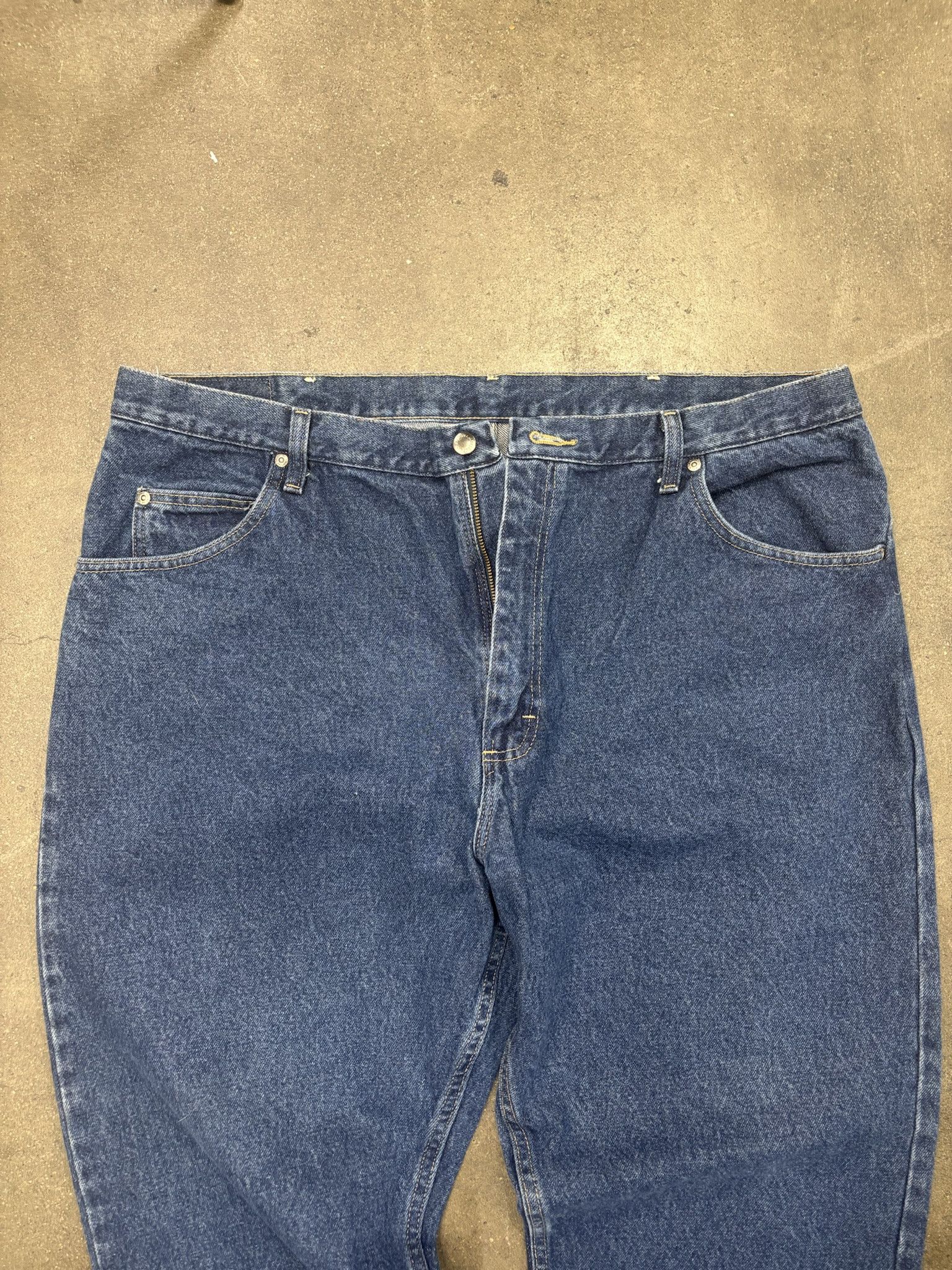 Wrangler Vintage Blue Denim Wrangler Jeans Co Jeans Size US 42 / EU 58 - 3 Thumbnail