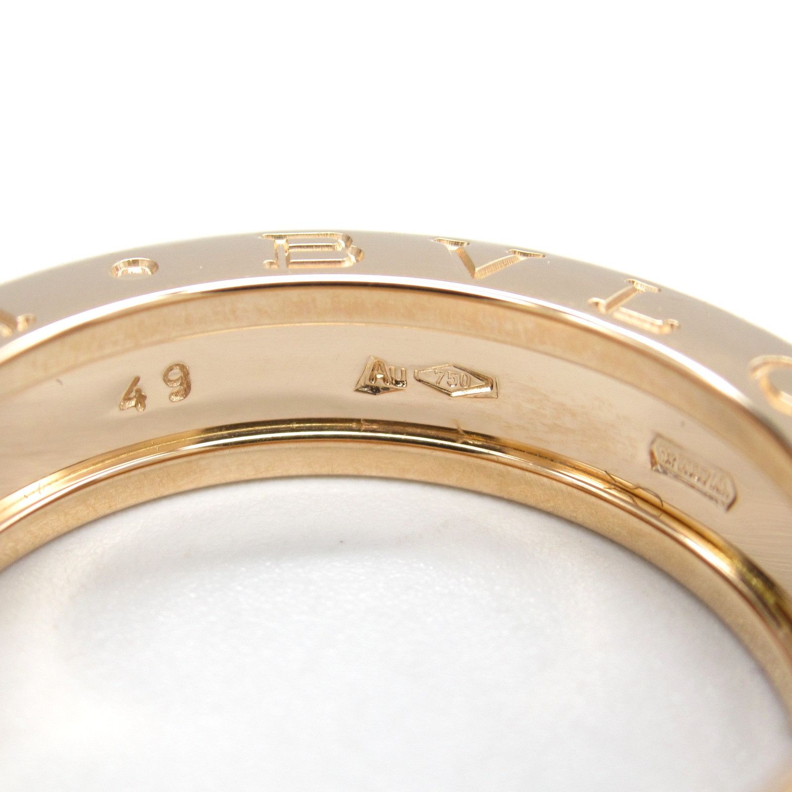 Bvlgari Bvlgari Bvlgari B-zero1 Au750 Ring Size 8.5 Metal Ring Size ONE SIZE - 5 Thumbnail