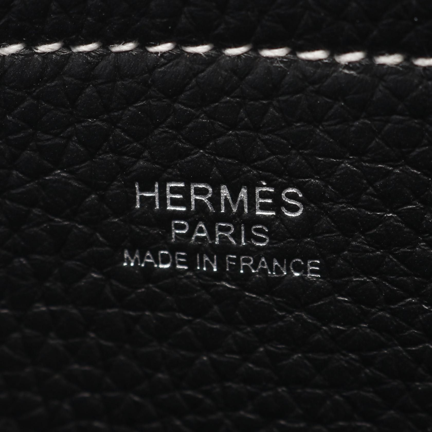 Hermes Hermes Hermes Cabas Selleier 46 Taurillon Clemence tote bag Leather Tote Bag Stamp W (2024) Size ONE SIZE - 4 Thumbnail