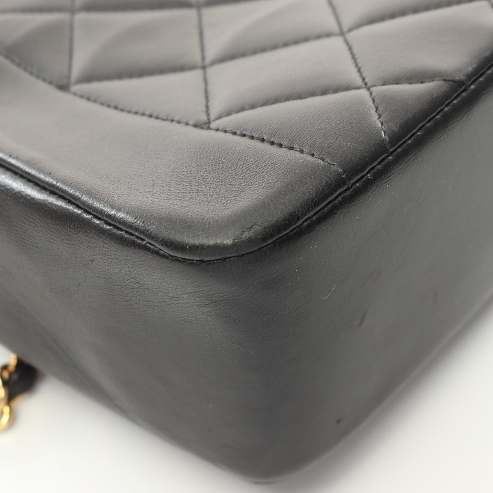 Chanel Chanel Chanel Matelasse Diana Flap Lambskin Shoulder Bag Leather Shoulder Bag A01164 Size ONE SIZE - 8 Thumbnail
