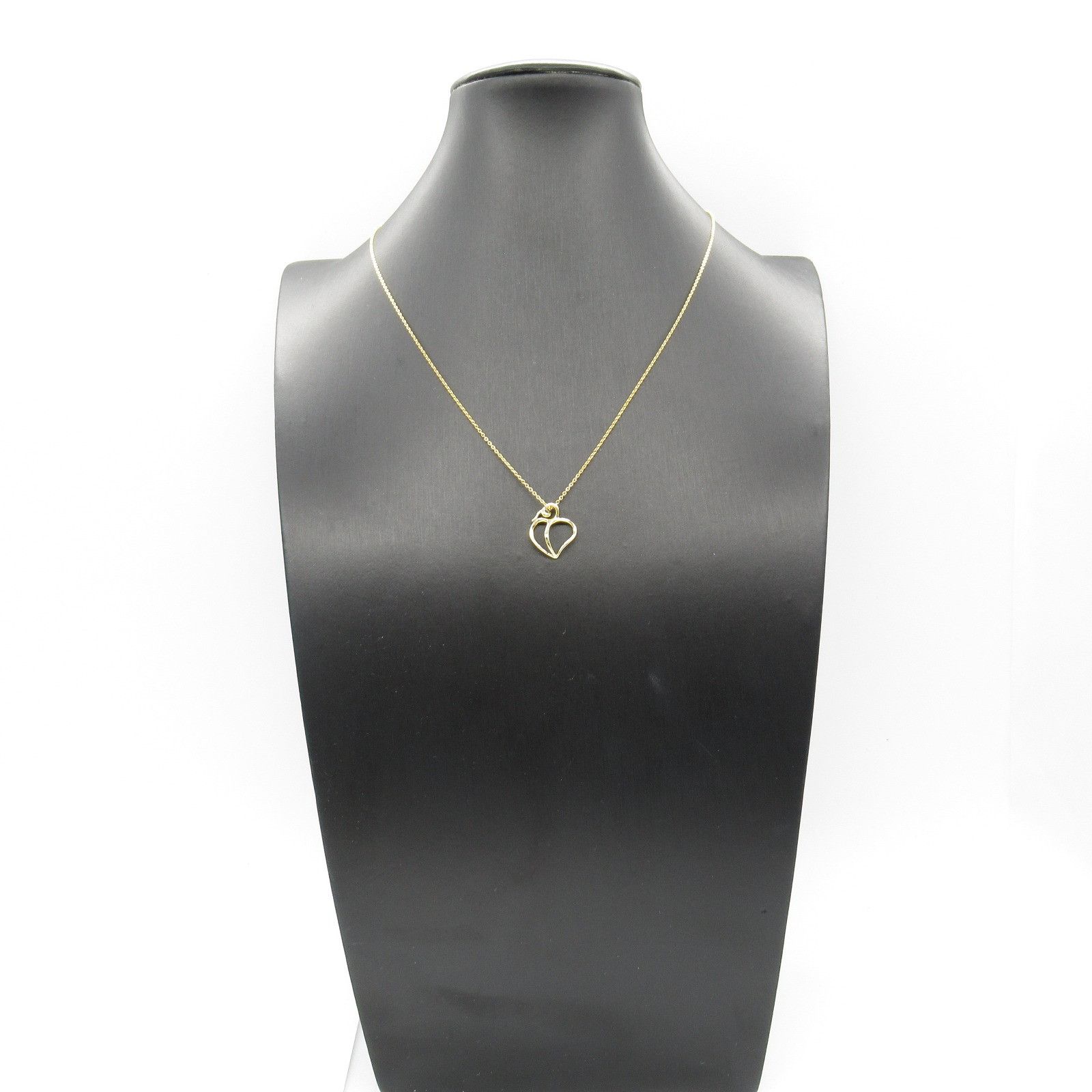 Tiffany & Co. Tiffany & Co Tiffany & Co. Leaf Heart Au750 Necklace Metal Necklace Size ONE SIZE - 5 Thumbnail