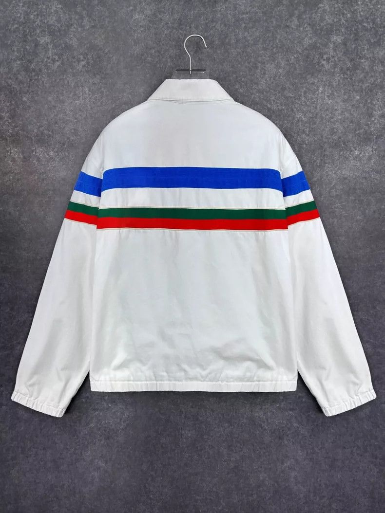 Gucci GUCCI Striped Zipper Casual Jacket for Men Size US L / EU 52-54 / 3 - 2 Thumbnail