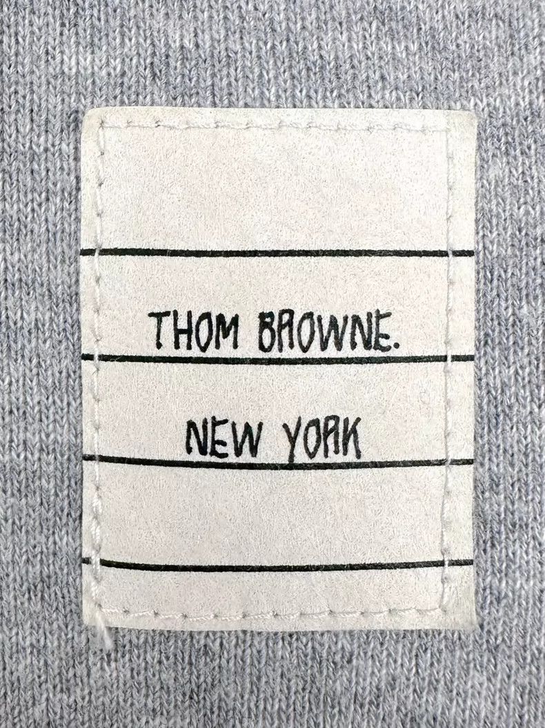 Thom Browne Thom Browne Grey Crew Neck Sweatshirt Size US M / EU 48-50 / 2 - 8 Thumbnail
