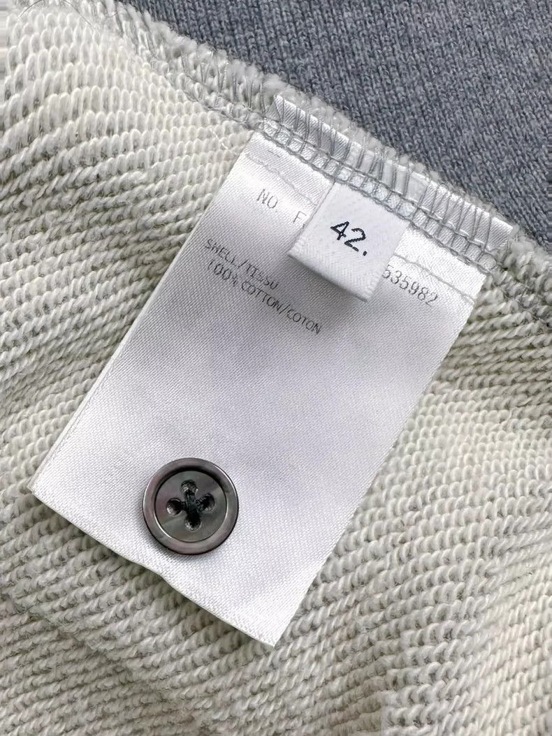 Thom Browne Thom Browne Grey Crew Neck Sweatshirt Size US M / EU 48-50 / 2 - 9 Thumbnail