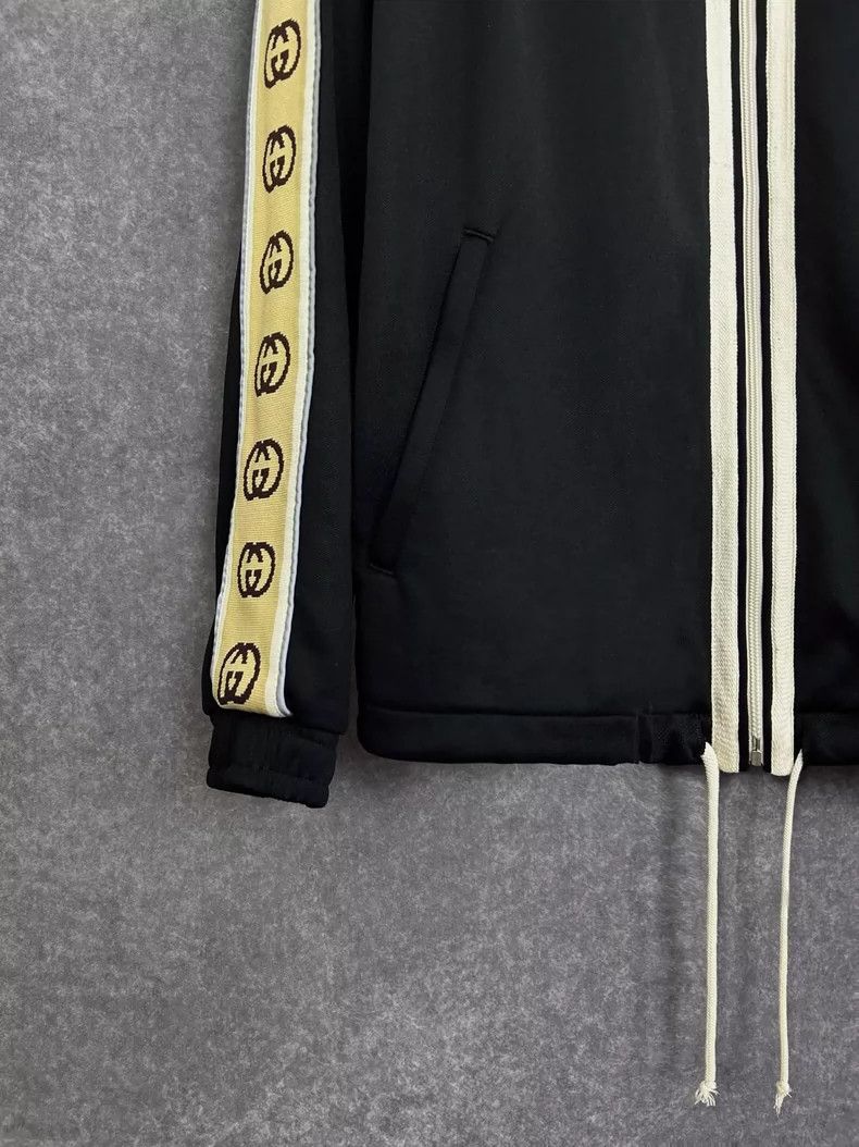 Gucci Gucci Long Sleeve Jacket with Logo Stripes Size US L / EU 52-54 / 3 - 4 Thumbnail