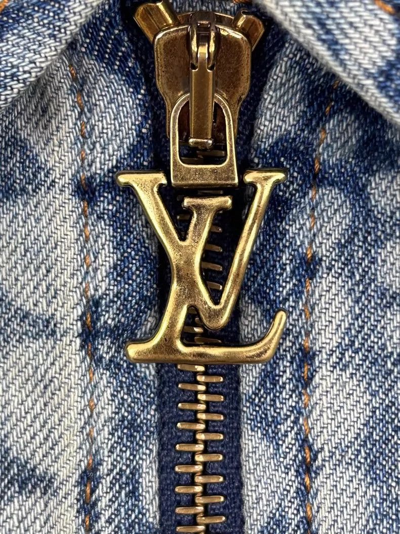 Louis Vuitton Louis Vuitton Yayoi Kusama Denim Jacket Size US XXL / EU 58 / 5 - 8 Thumbnail