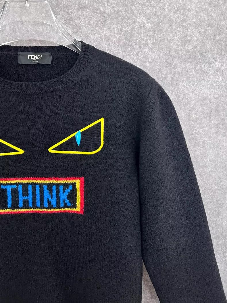 Fendi Fendi Colorful Eyes Short Sleeve Sweater Size US L / EU 52-54 / 3 - 5 Thumbnail