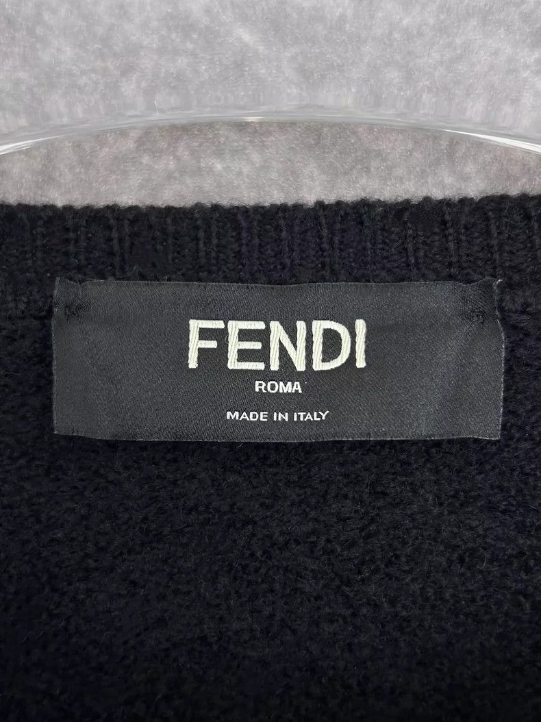 Fendi Fendi Colorful Eyes Short Sleeve Sweater Size US L / EU 52-54 / 3 - 8 Thumbnail