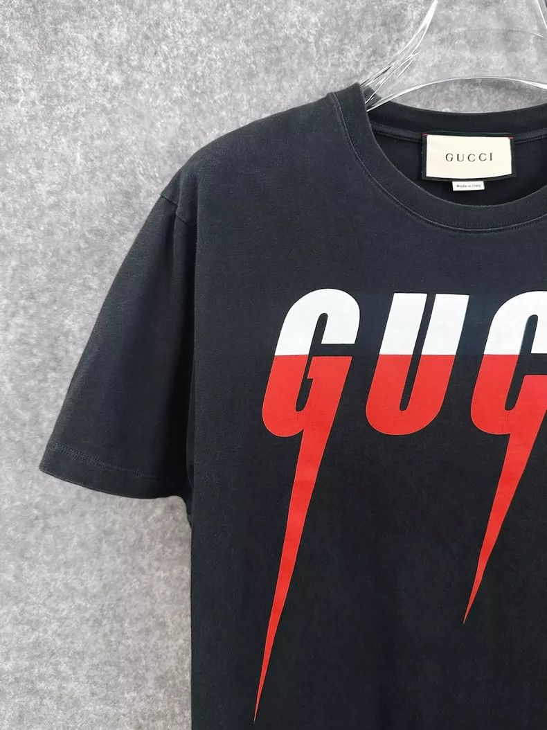 Gucci GUCCI Blade Short Sleeve T-Shirt for Men Size US XS / EU 42 / 0 - 6 Thumbnail