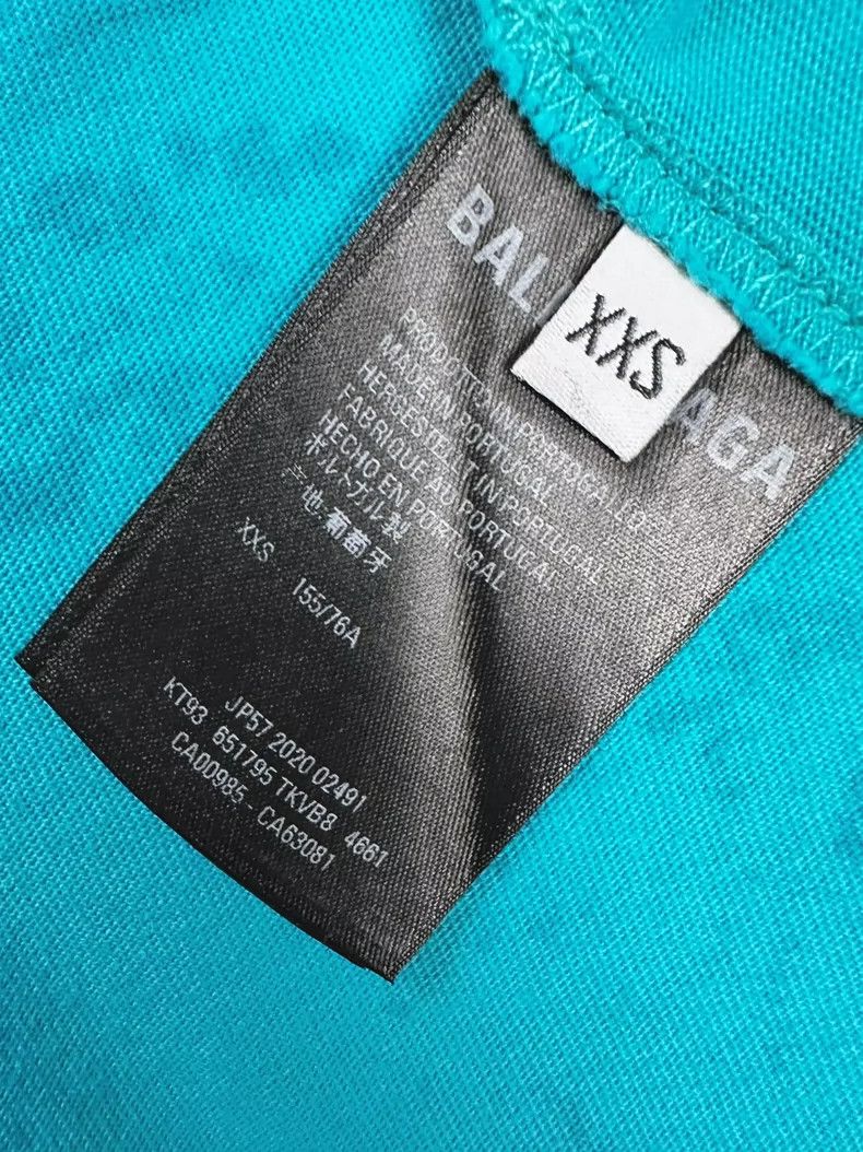 Balenciaga Balenciaga Distressed Round Neck Short Sleeve T-Shirt Size US XXS / EU 40 - 9 Thumbnail
