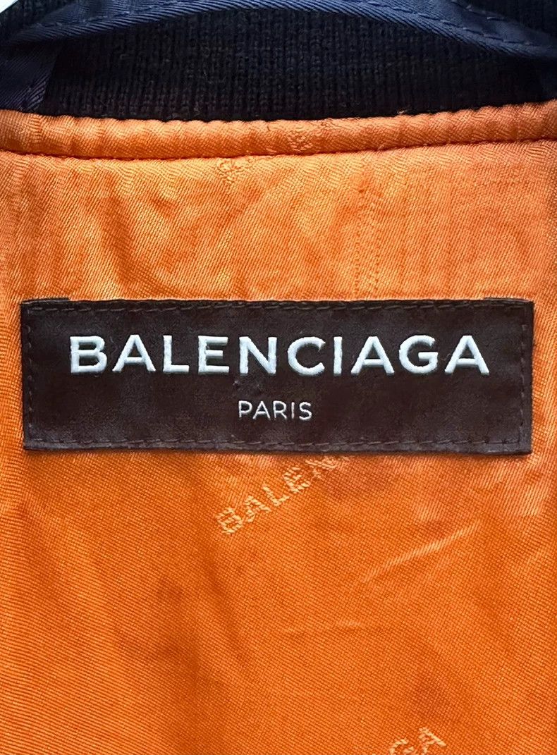 Balenciaga Balenciaga Logo Print Long Sleeve Jacket Size US M / EU 48-50 / 2 - 8 Thumbnail