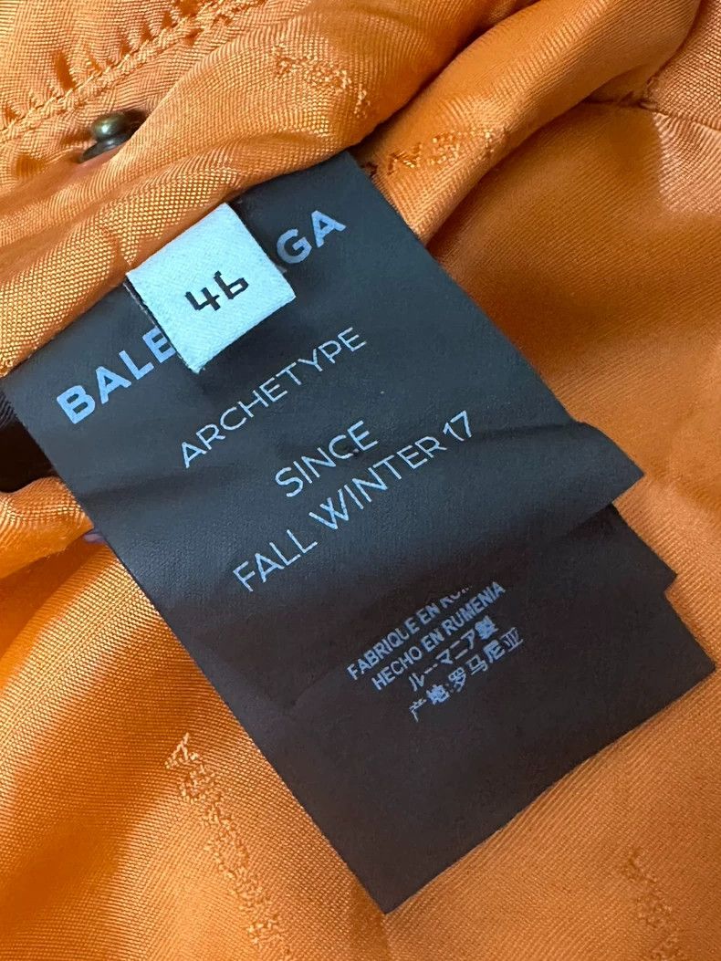 Balenciaga Balenciaga Logo Print Long Sleeve Jacket Size US M / EU 48-50 / 2 - 9 Thumbnail