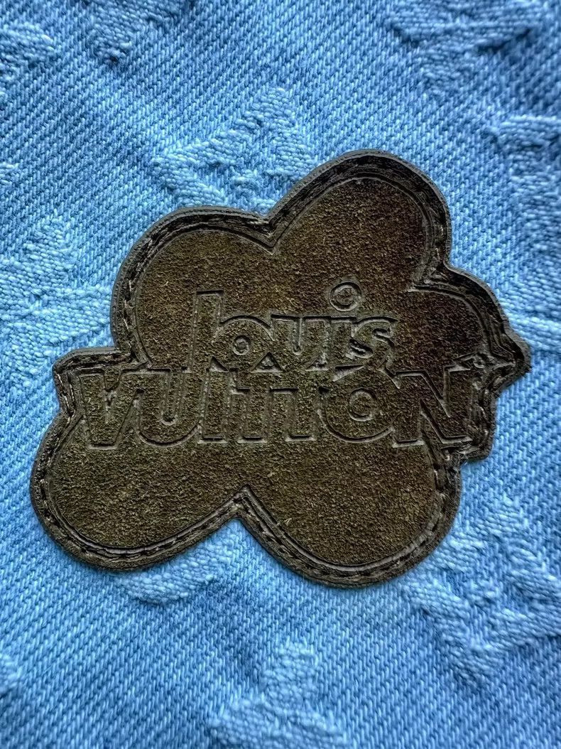 Louis Vuitton Louis Vuitton Tyler Embroidered Denim Jacket Size US L / EU 52-54 / 3 - 7 Thumbnail