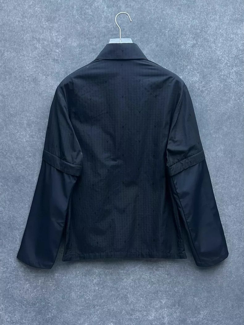 Louis Vuitton LOUIS VUITTON Logo Print Detachable Sleeve Shirt Size US L / EU 52-54 / 3 - 2 Thumbnail