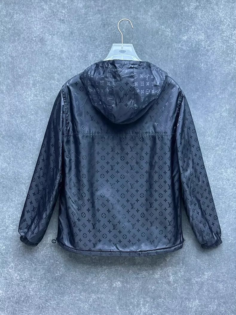 Louis Vuitton Louis Vuitton Windbreaker Jacket with Logo Print Size US M / EU 48-50 / 2 - 2 Thumbnail