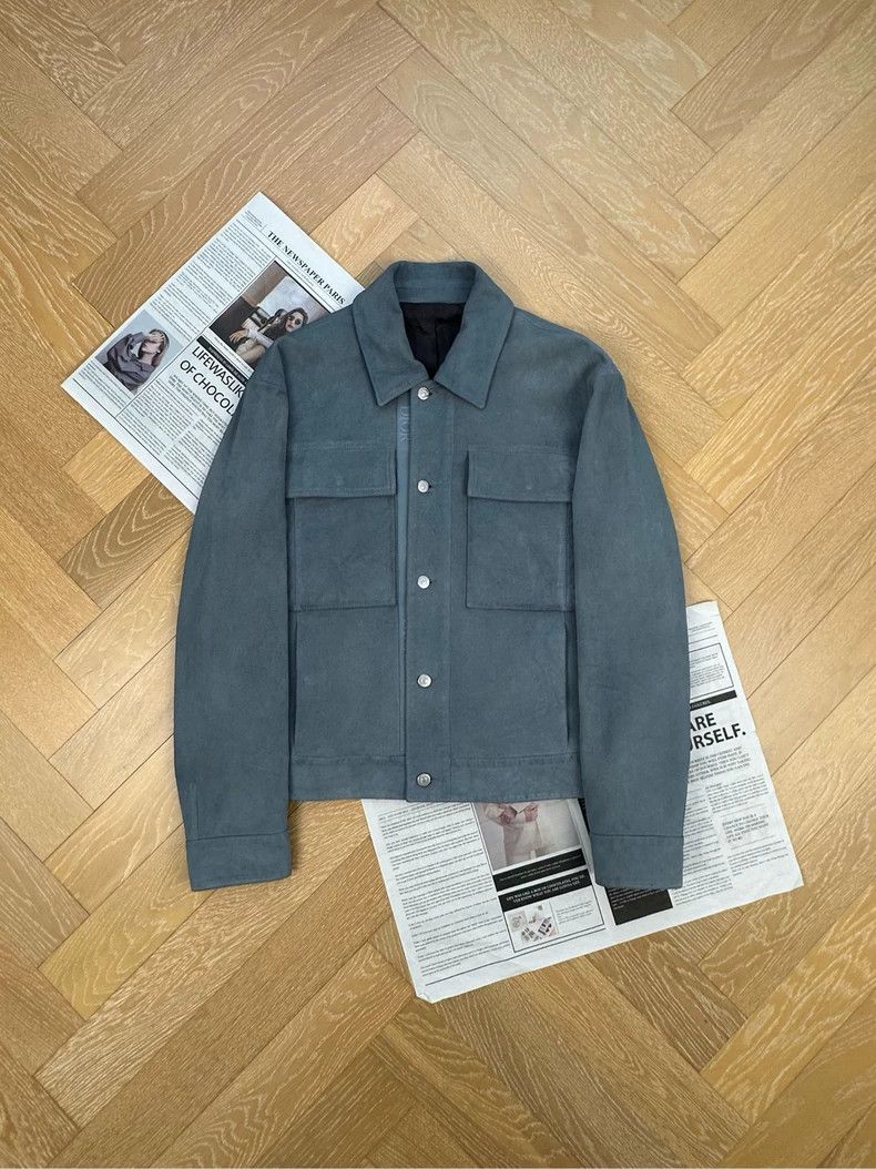 Dior Dior Suede Casual Business Jacket Gray Size US XXL / EU 58 / 5 - 2 Thumbnail