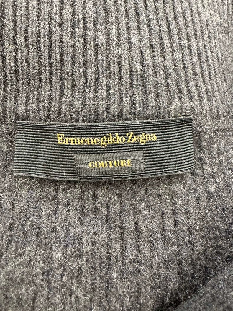 Ermenegildo Zegna Black Cashmere Knit Casual Blazer for Men Size US L / EU 52-54 / 3 - 7 Thumbnail