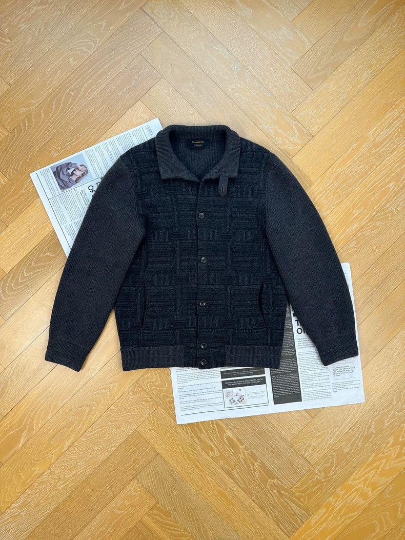 Ermenegildo Zegna Black Cashmere Knit Casual Blazer for Men Size US L / EU 52-54 / 3 - 8 Thumbnail