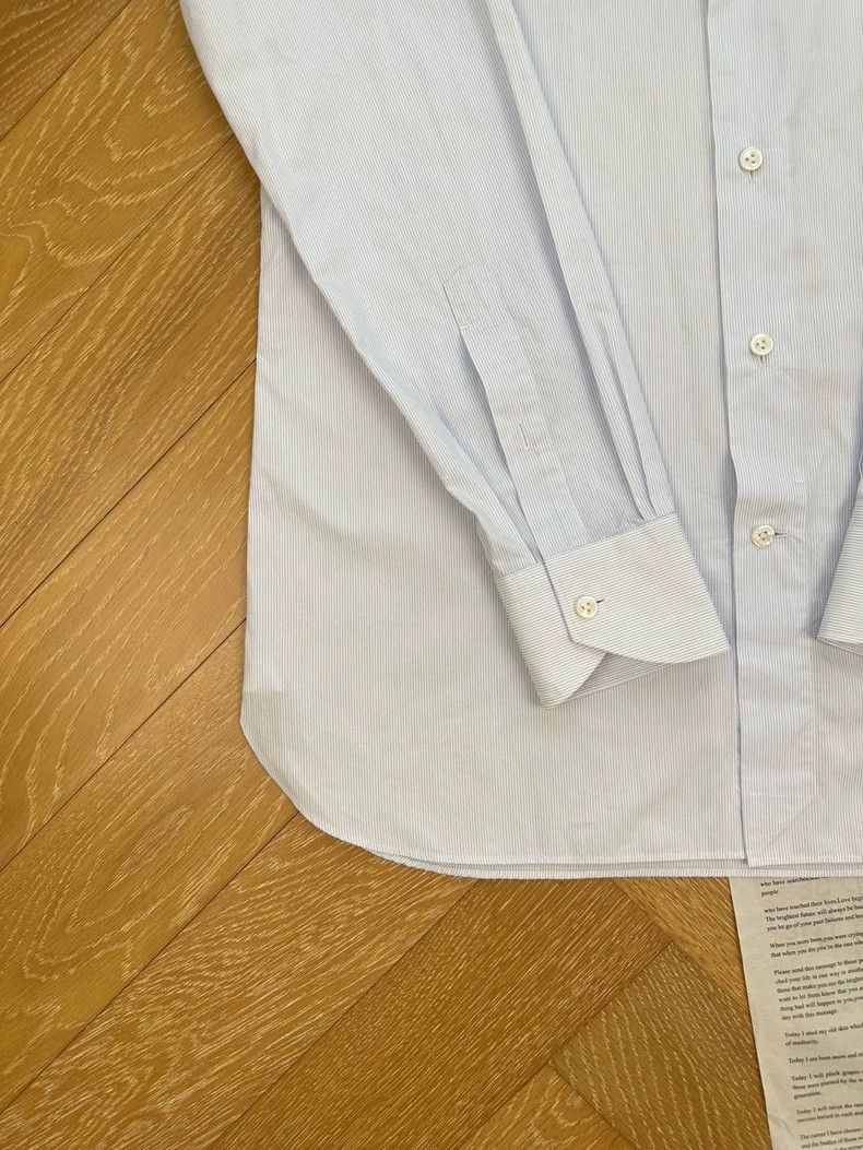 Ermenegildo Zegna Ermenegildo Zegna Long Sleeve Business Shirt Size US M / EU 48-50 / 2 - 4 Thumbnail