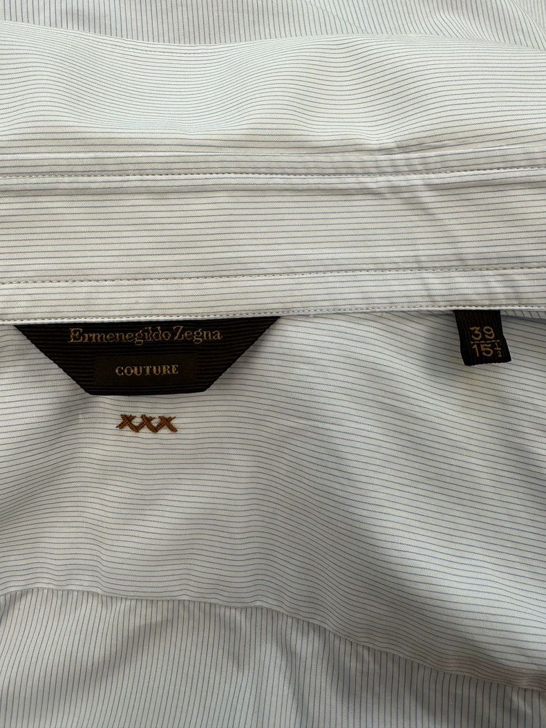 Ermenegildo Zegna Ermenegildo Zegna Long Sleeve Business Shirt Size US M / EU 48-50 / 2 - 7 Thumbnail