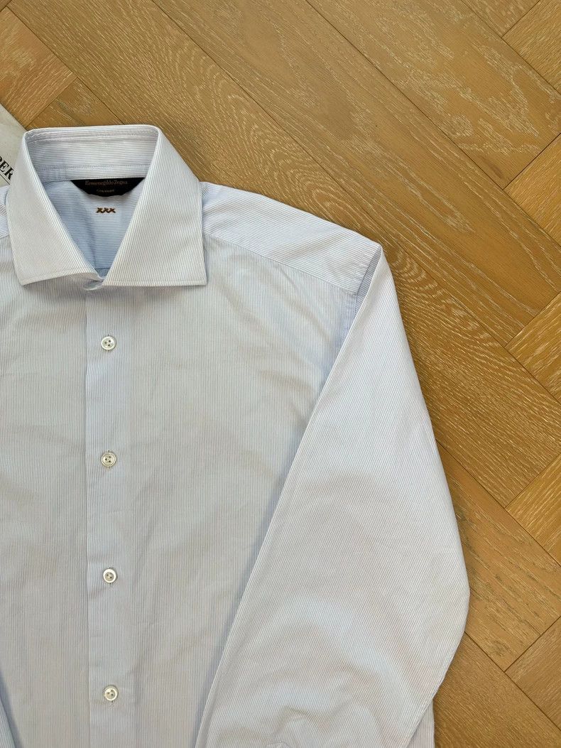 Ermenegildo Zegna Ermenegildo Zegna Long Sleeve Business Shirt Size US M / EU 48-50 / 2 - 5 Thumbnail
