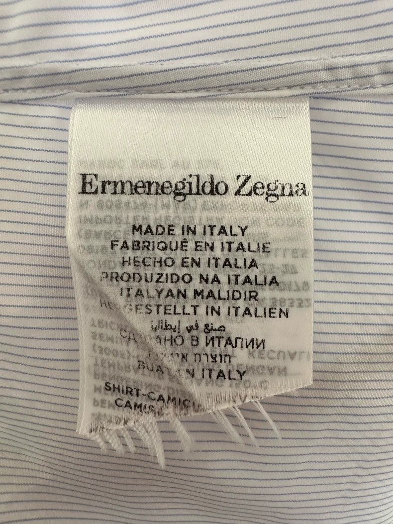 Ermenegildo Zegna Ermenegildo Zegna Long Sleeve Business Shirt Size US M / EU 48-50 / 2 - 9 Thumbnail