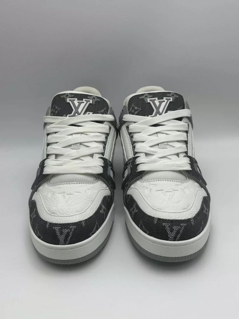 Louis Vuitton Louis Vuitton Low Top Leather Sneakers for Men Size US 8 / EU 41 - 6 Thumbnail