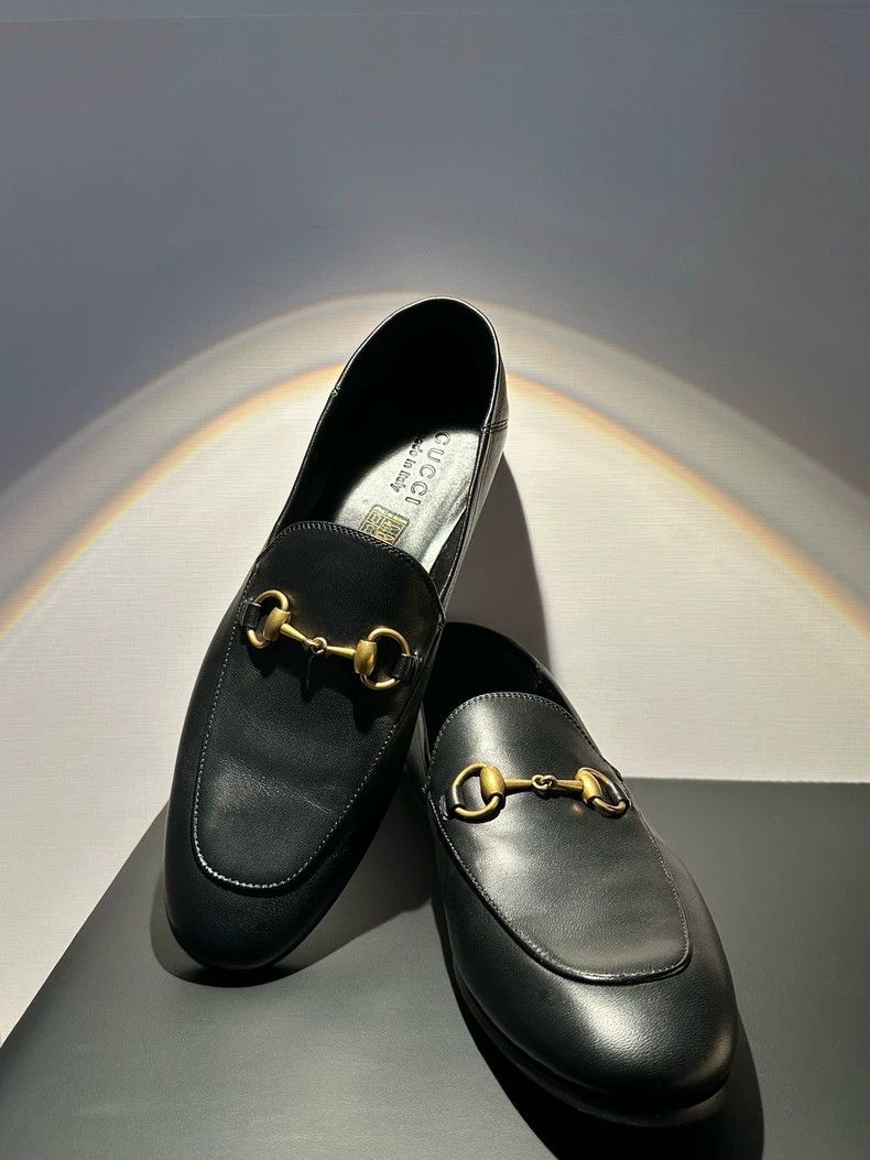 Gucci Gucci Leather Casual Slip-On Shoes for Men Size US 9 / EU 42 - 4 Thumbnail