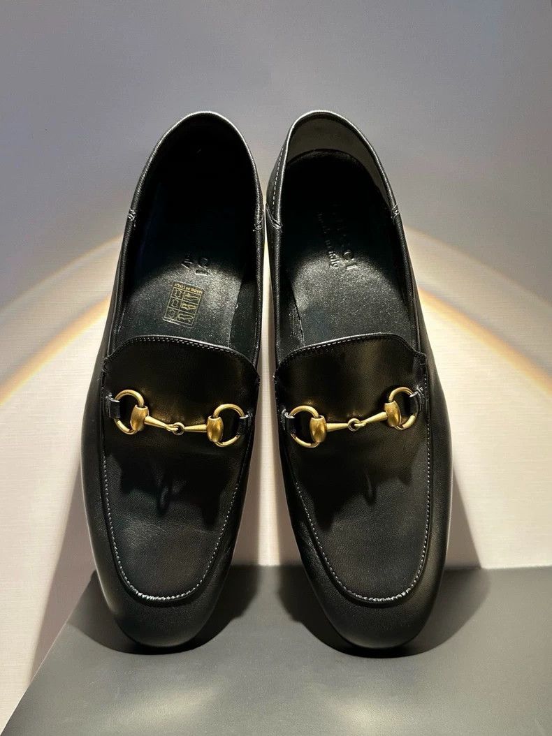 Gucci Gucci Leather Casual Slip-On Shoes for Men Size US 9 / EU 42 - 2 Thumbnail