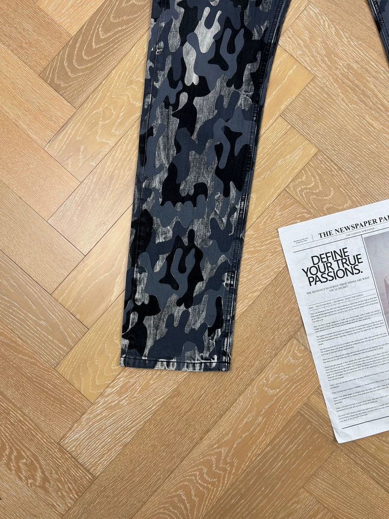Versace Versace Camo Limited Edition Slim Fit Jeans Size US 34 / EU 50 - 4 Thumbnail