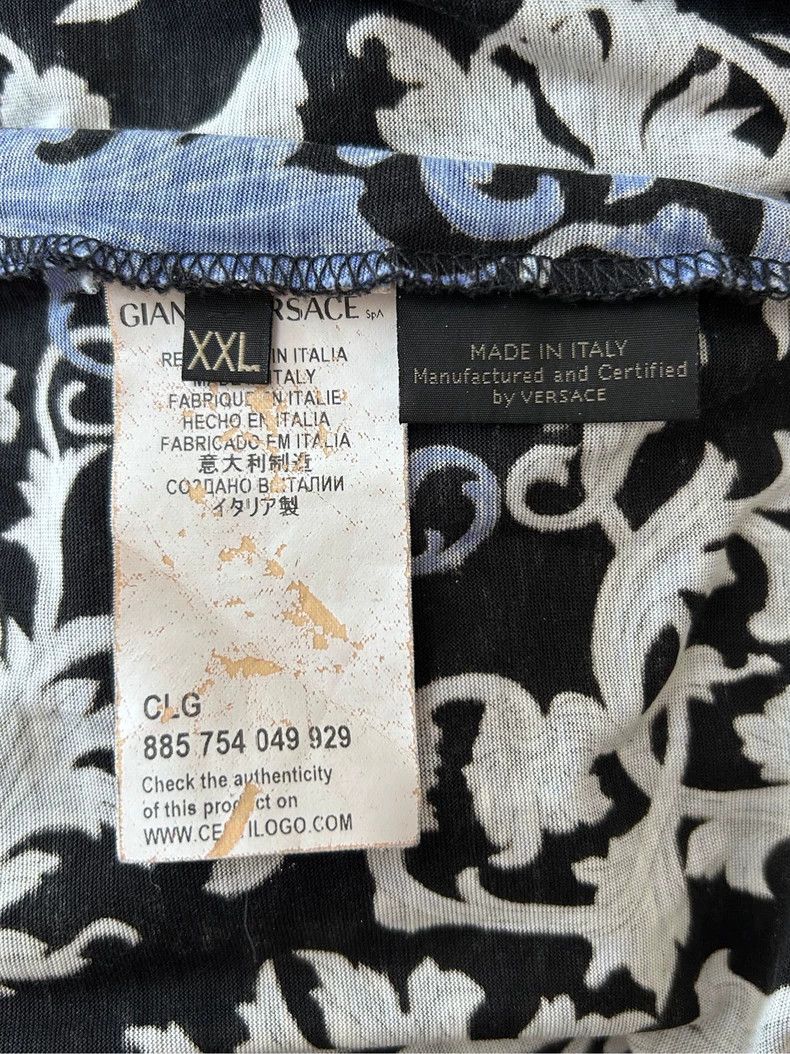 Versace Versace Vintage Baroque Medusa T-Shirt for Men Size US XXL / EU 58 / 5 - 9 Thumbnail