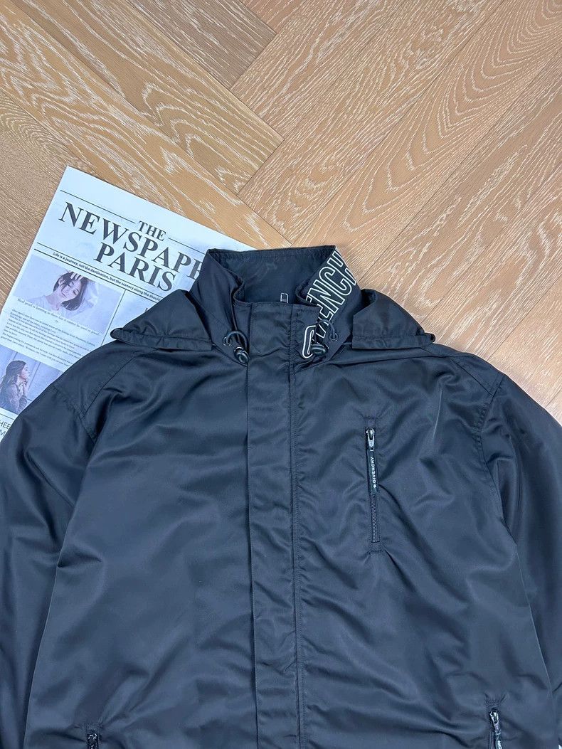 Givenchy Givenchy Oversize Black Windbreaker Jacket for Men Size US XXL / EU 58 / 5 - 7 Thumbnail