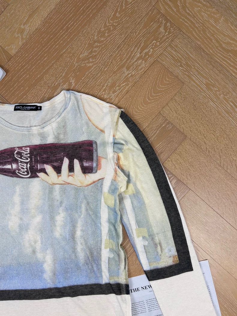 Dolce & Gabbana Dolce & Gabbana Vintage Coca-Cola Long Sleeve T-Shirt Size US L / EU 52-54 / 3 - 5 Thumbnail
